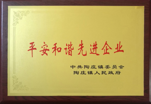 Safe and harmonious advanced enterprise